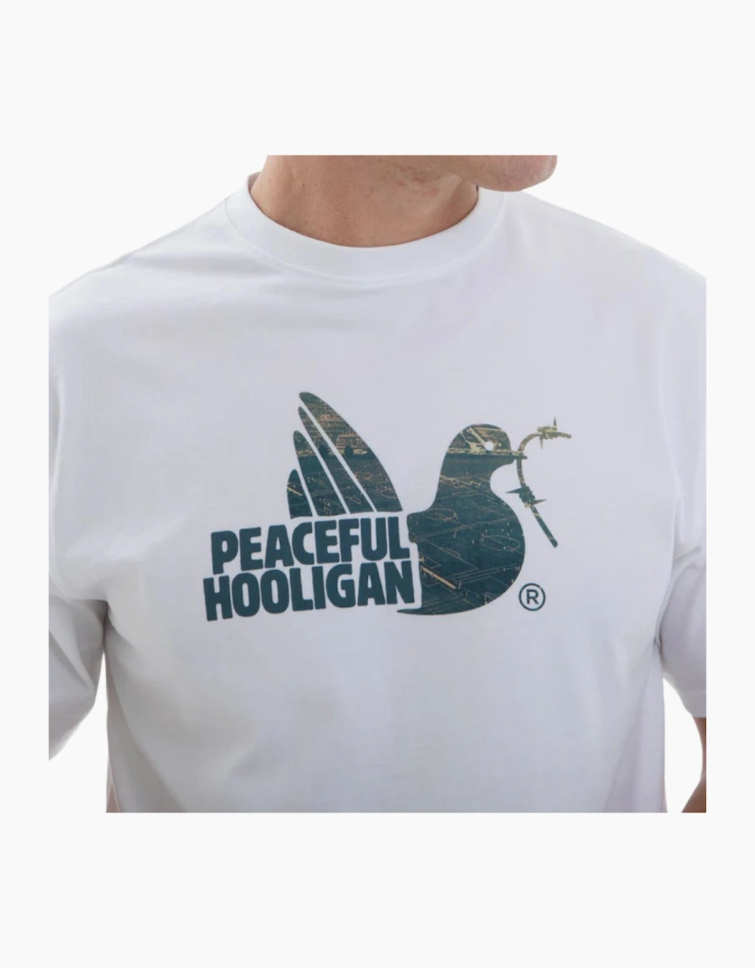 Peaceful Hooligan Hackney White T-Shirt