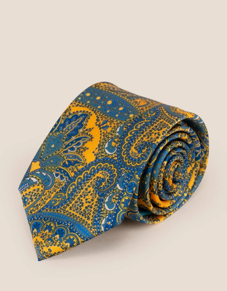 Print Yellow Tie