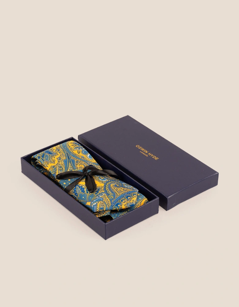 Print Yellow Tie