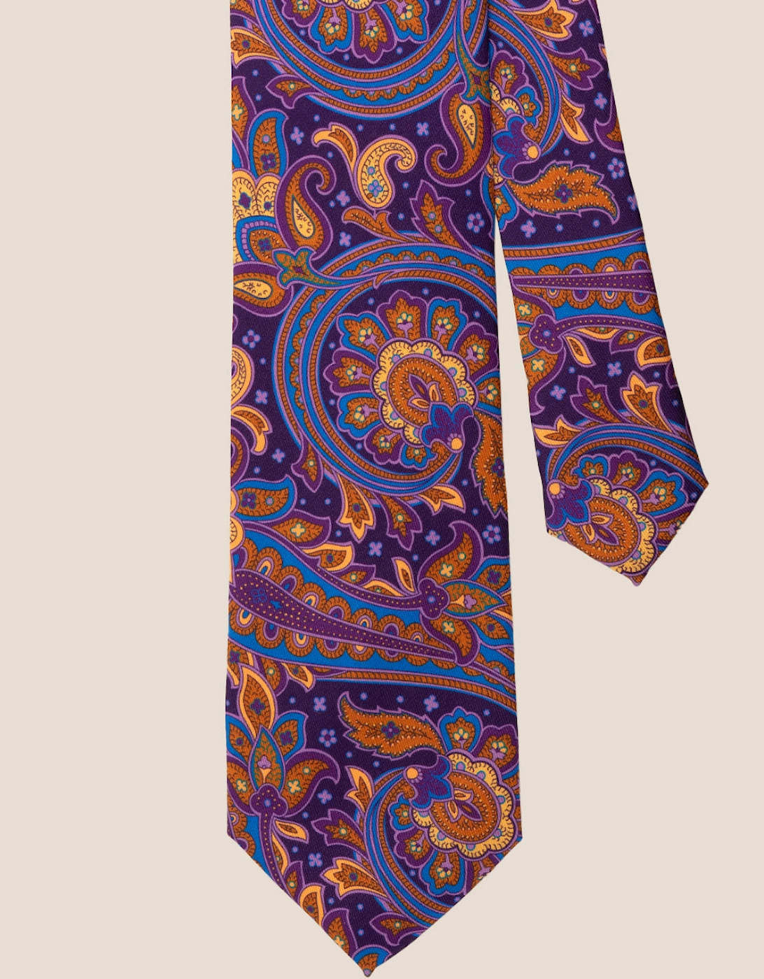 Print Violet Tie
