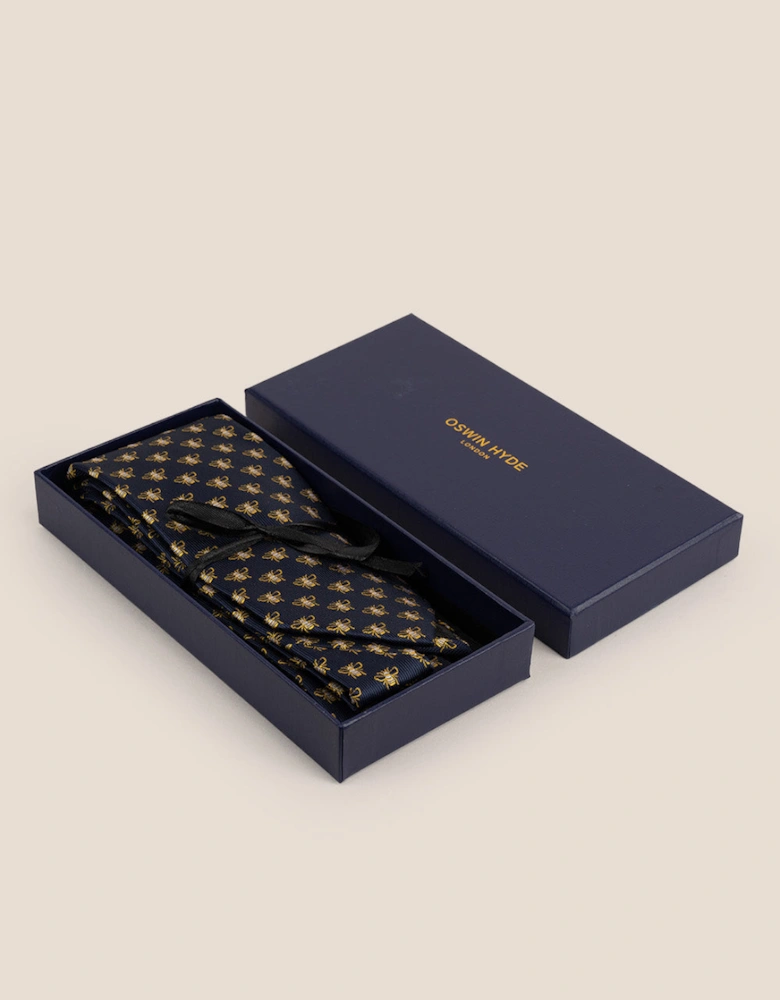 Bee Navy Tie