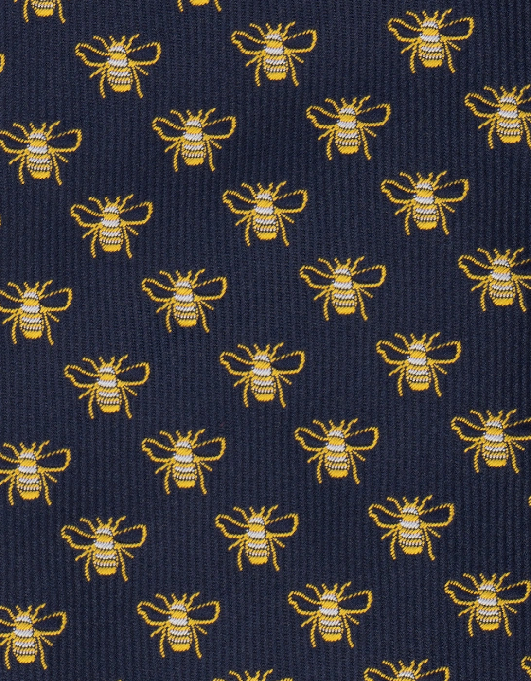 Bee Navy Tie