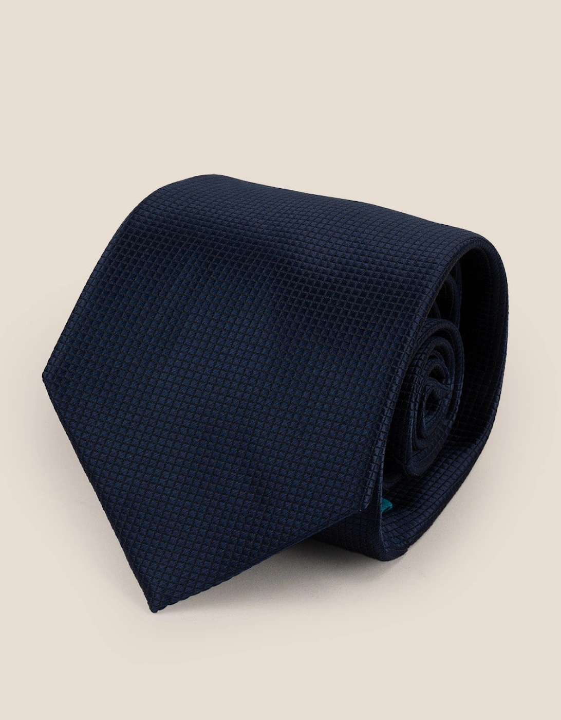 Navy Texture Tie