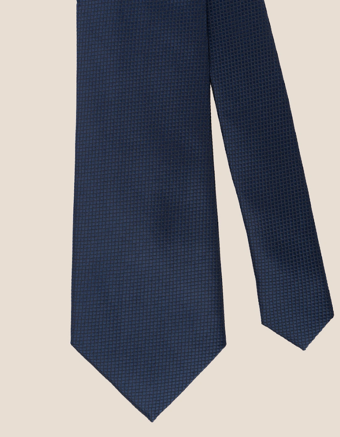 Navy Texture Tie