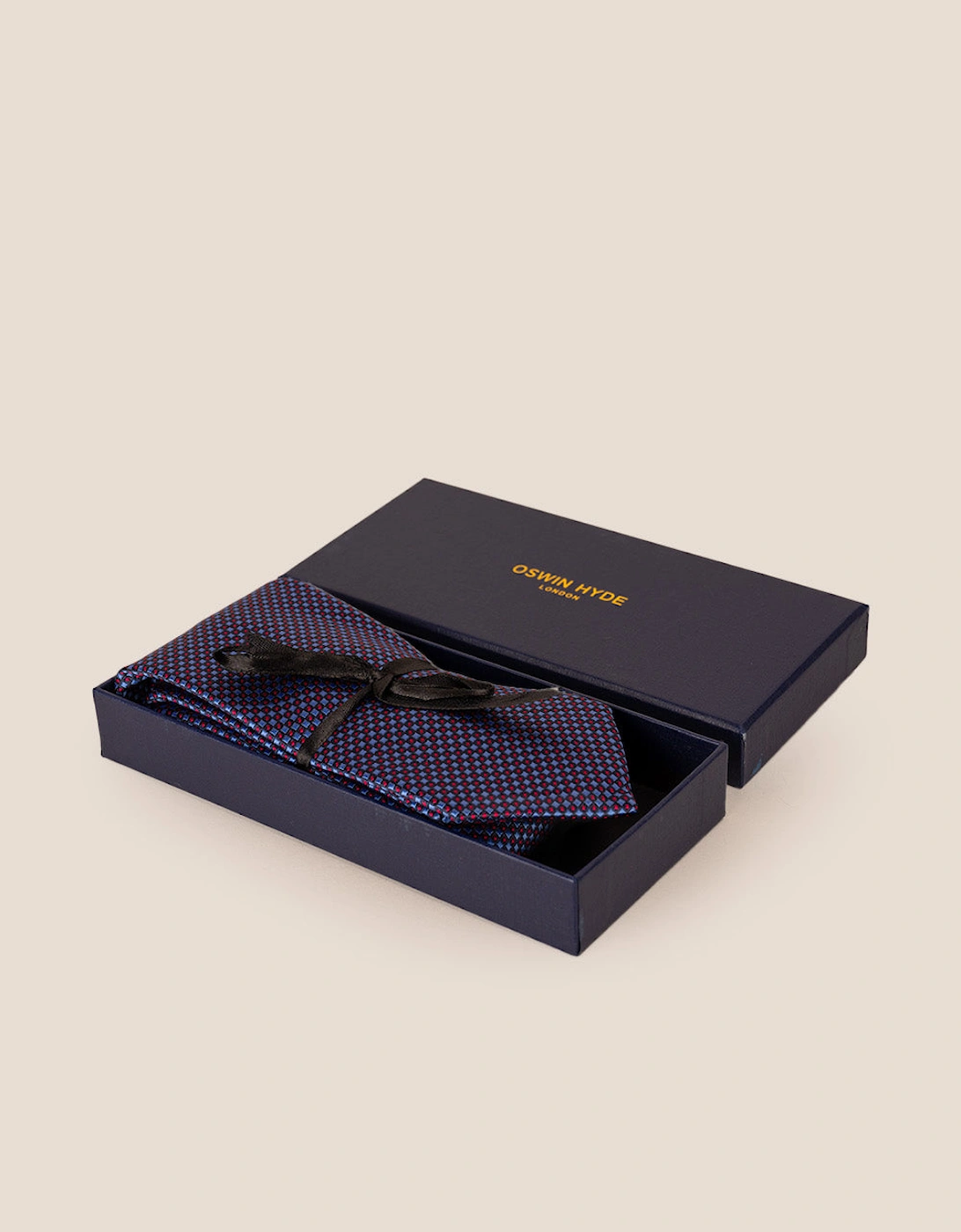 Harry Red/Navy Tie