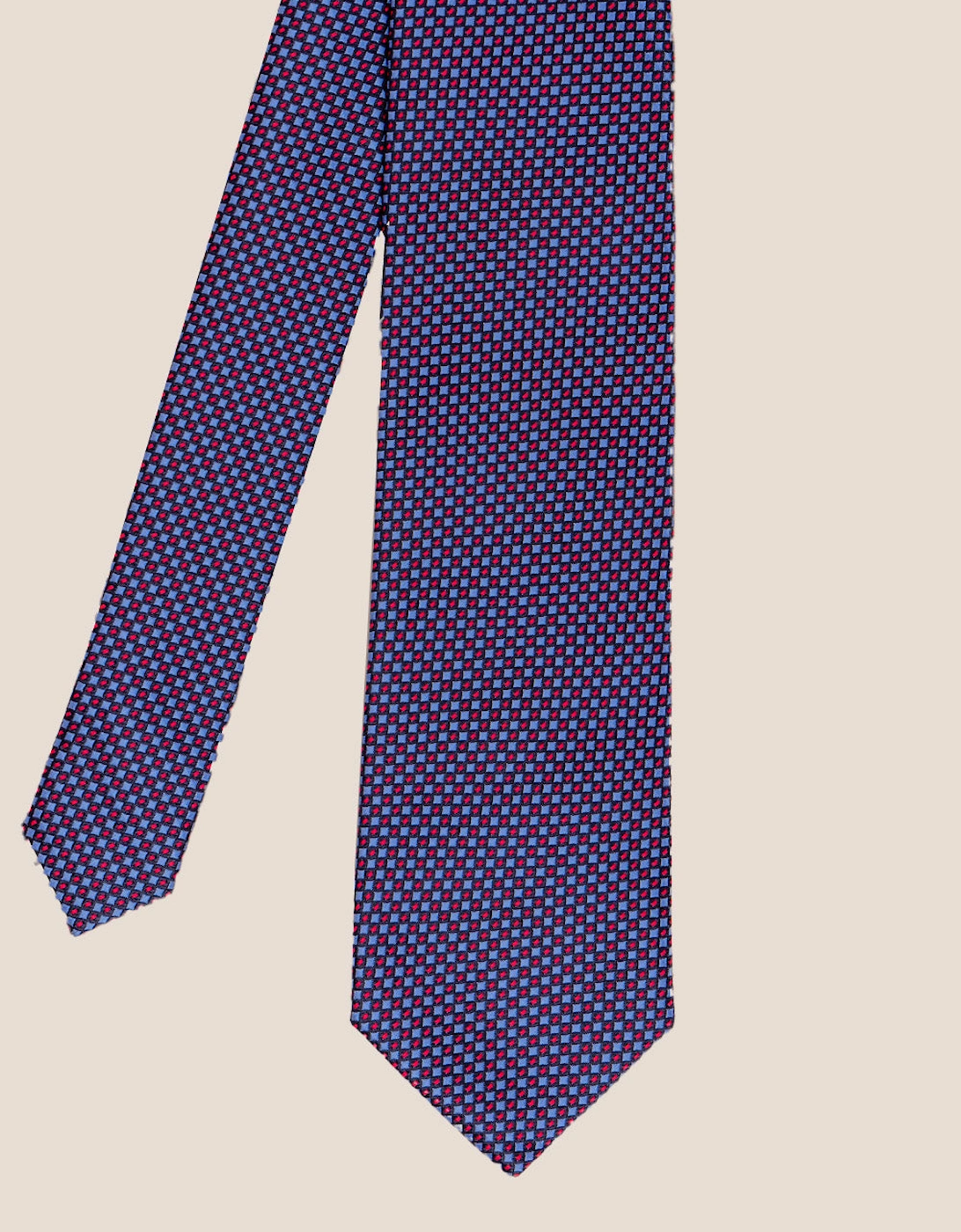 Harry Red/Navy Tie