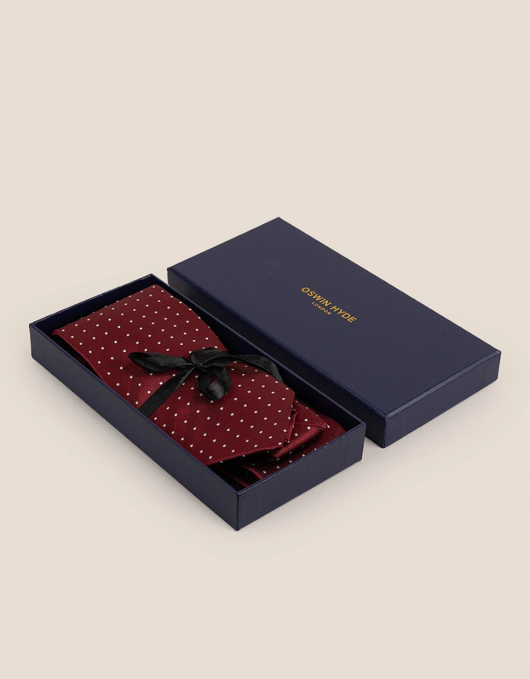 Polka Red Tie