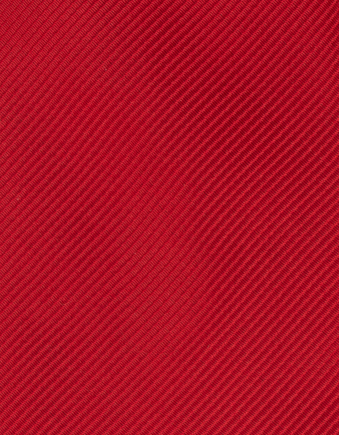 Red Ribbed Tie