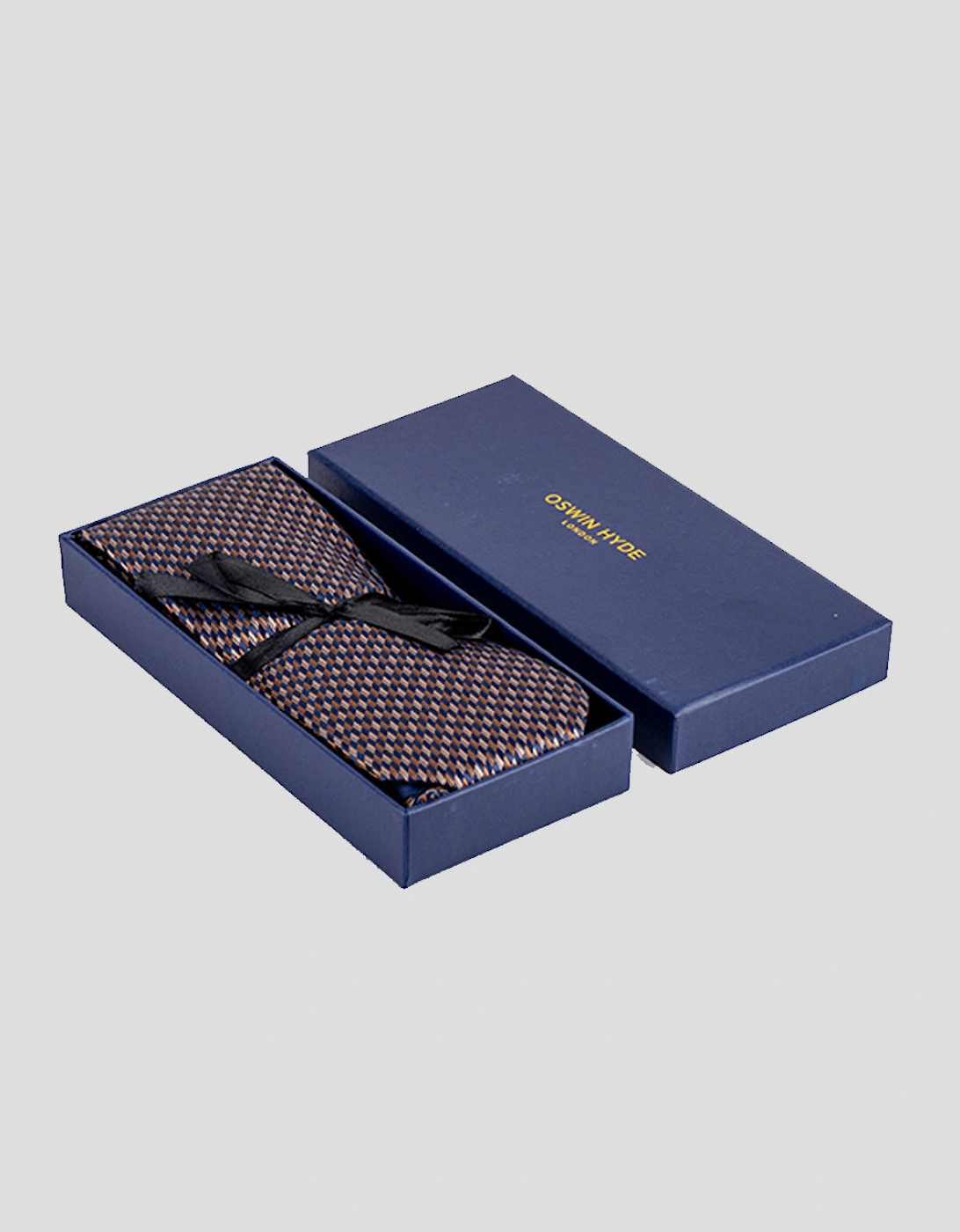 Luke Bronze/Navy Tie