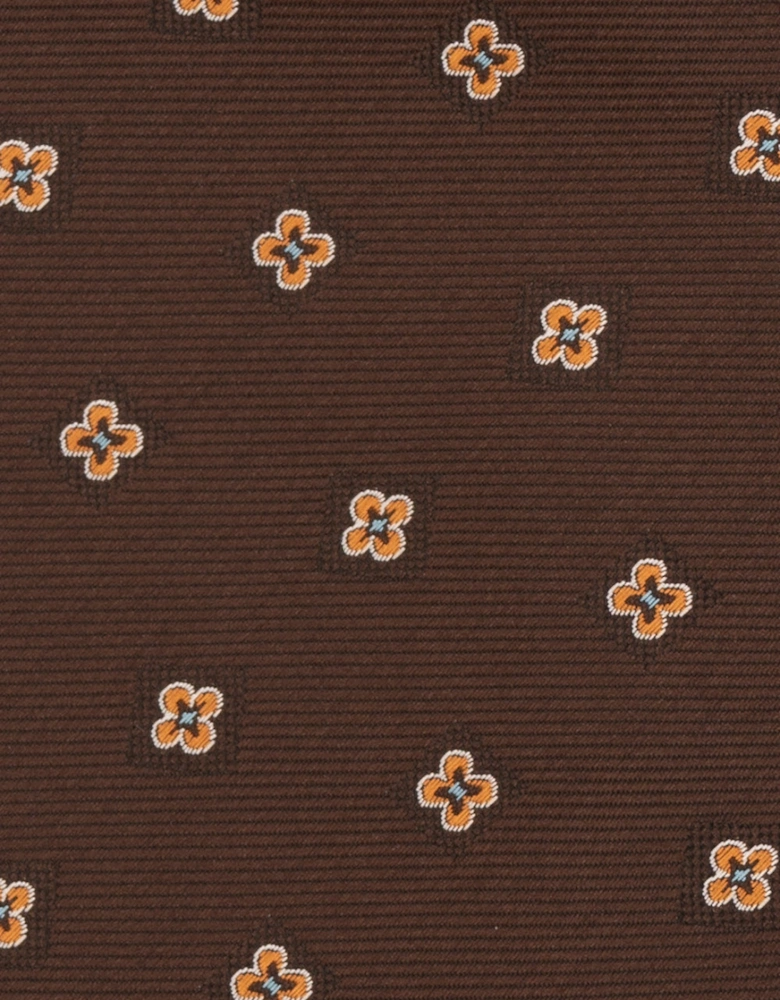 Motif Brown Tie