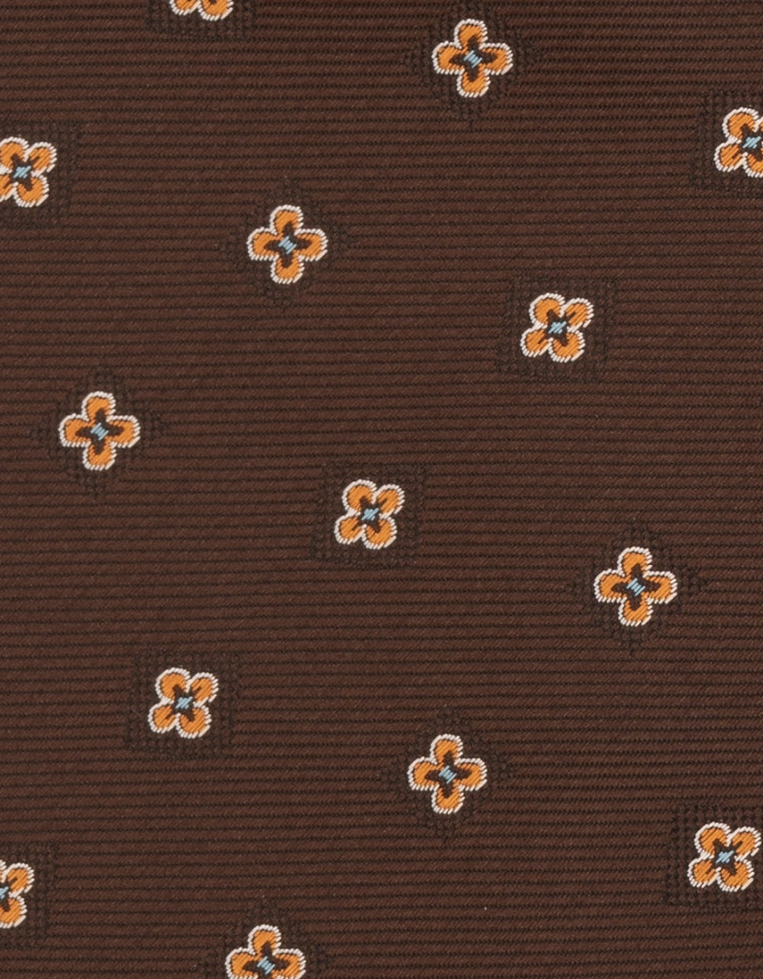 Motif Brown Tie