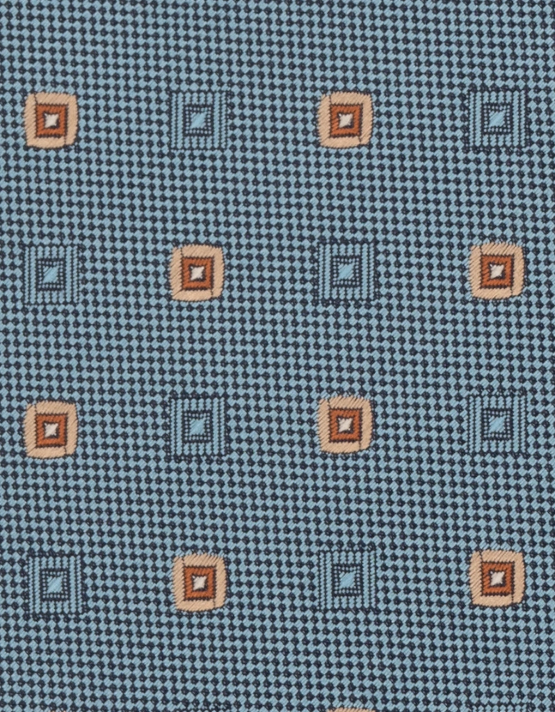 Squares Air Force Blue Tie