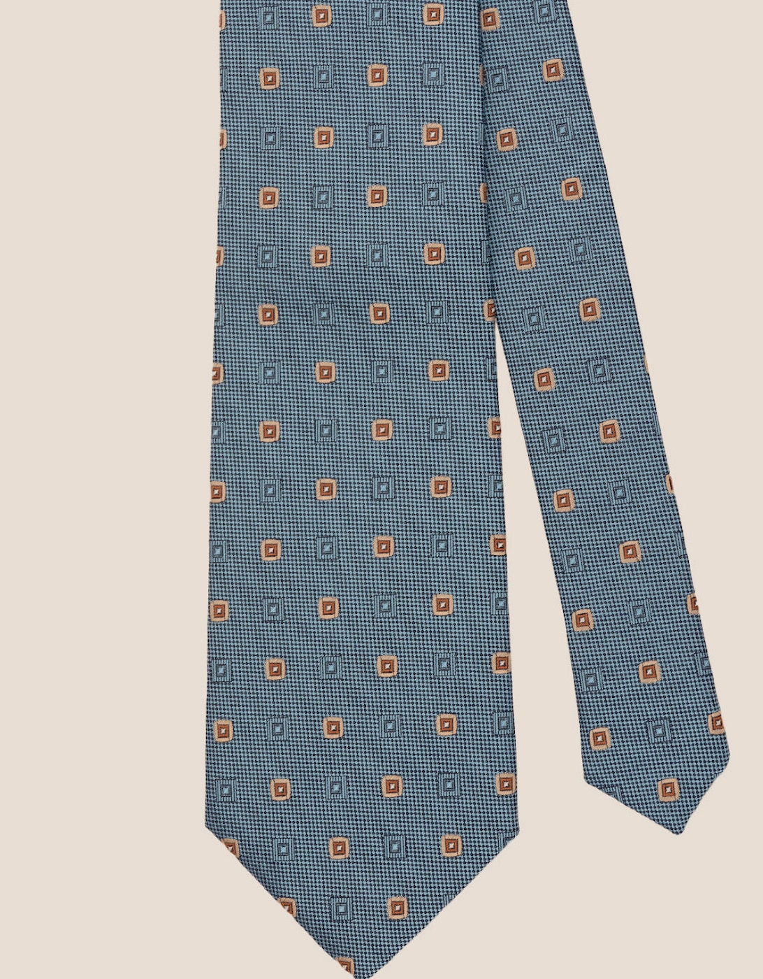 Squares Air Force Blue Tie