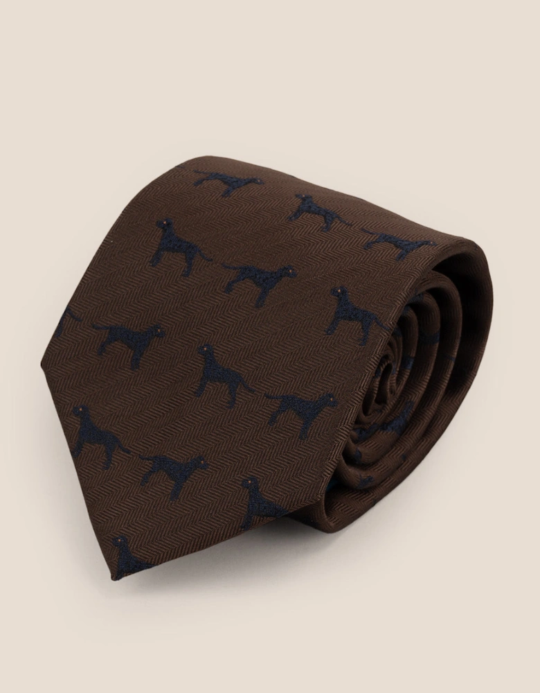 Hound Brown Tie