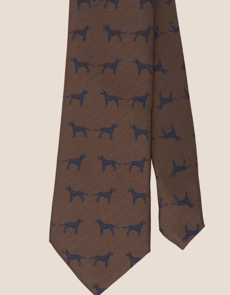 Hound Brown Tie