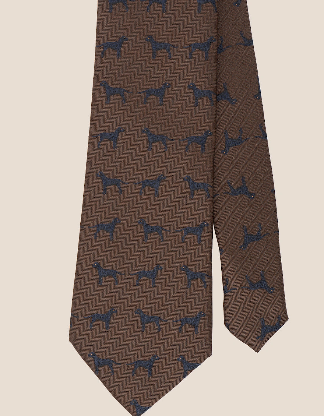 Hound Brown Tie
