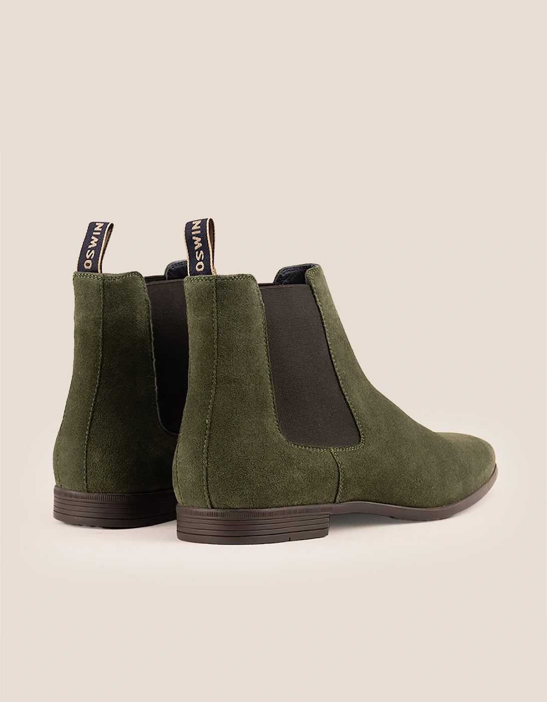 Darwin Green Suede Chelsea Boot