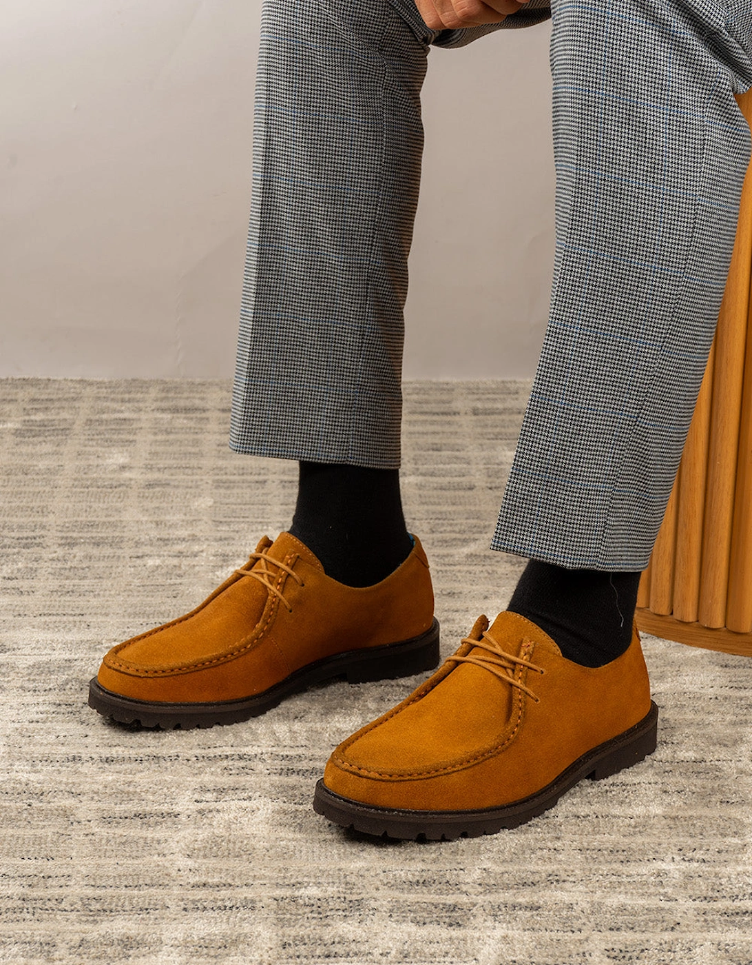 Joshua Suede Tobacco