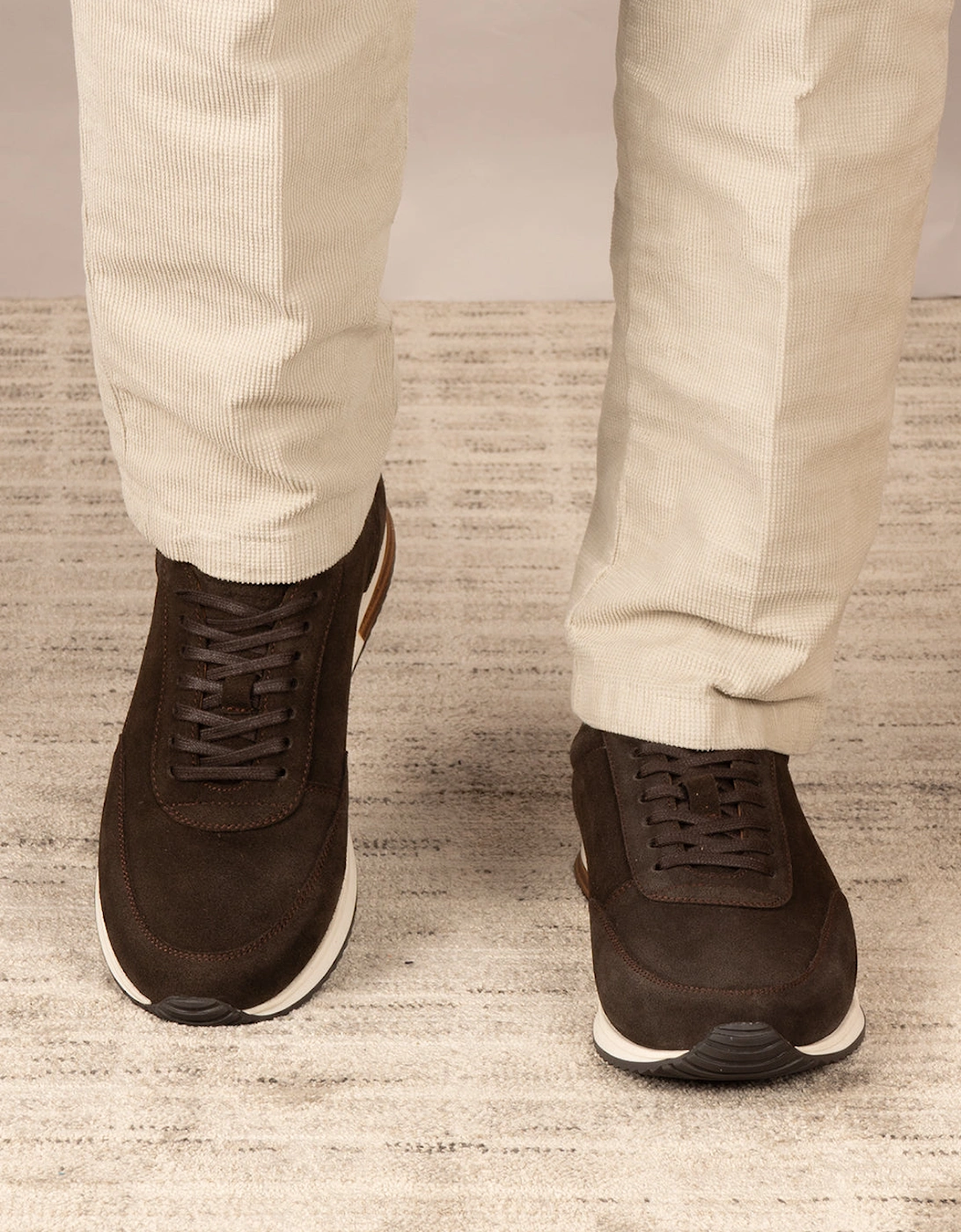 Spencer Brown Suede