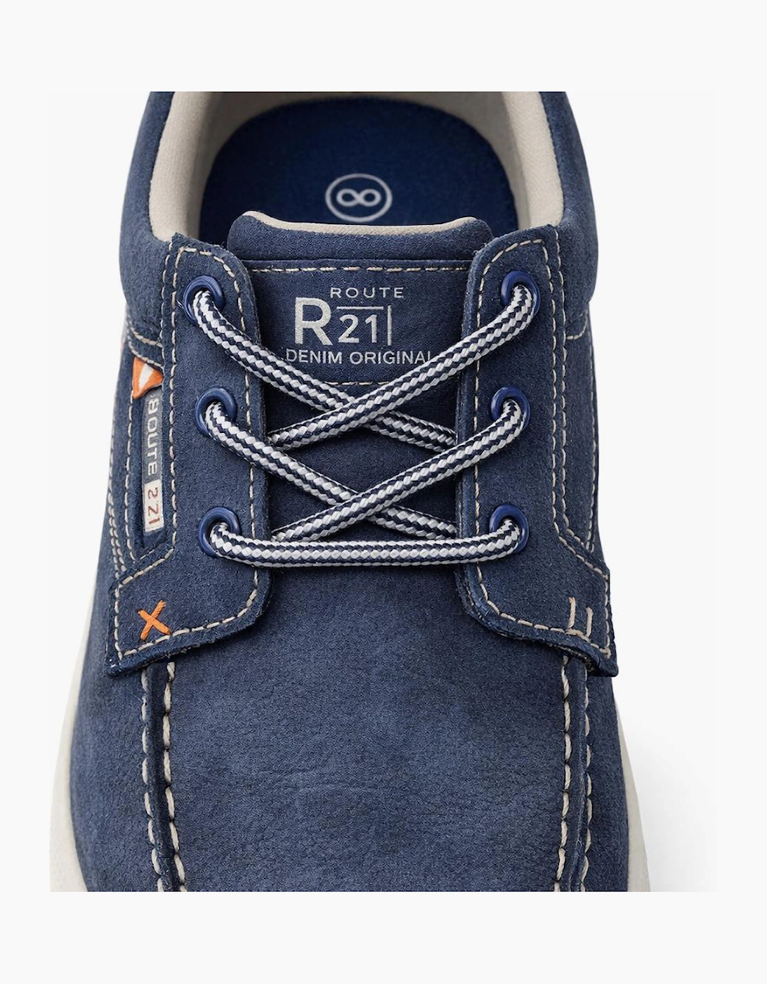 R21 Original M010 Mens Casual Shoes Navy Blue