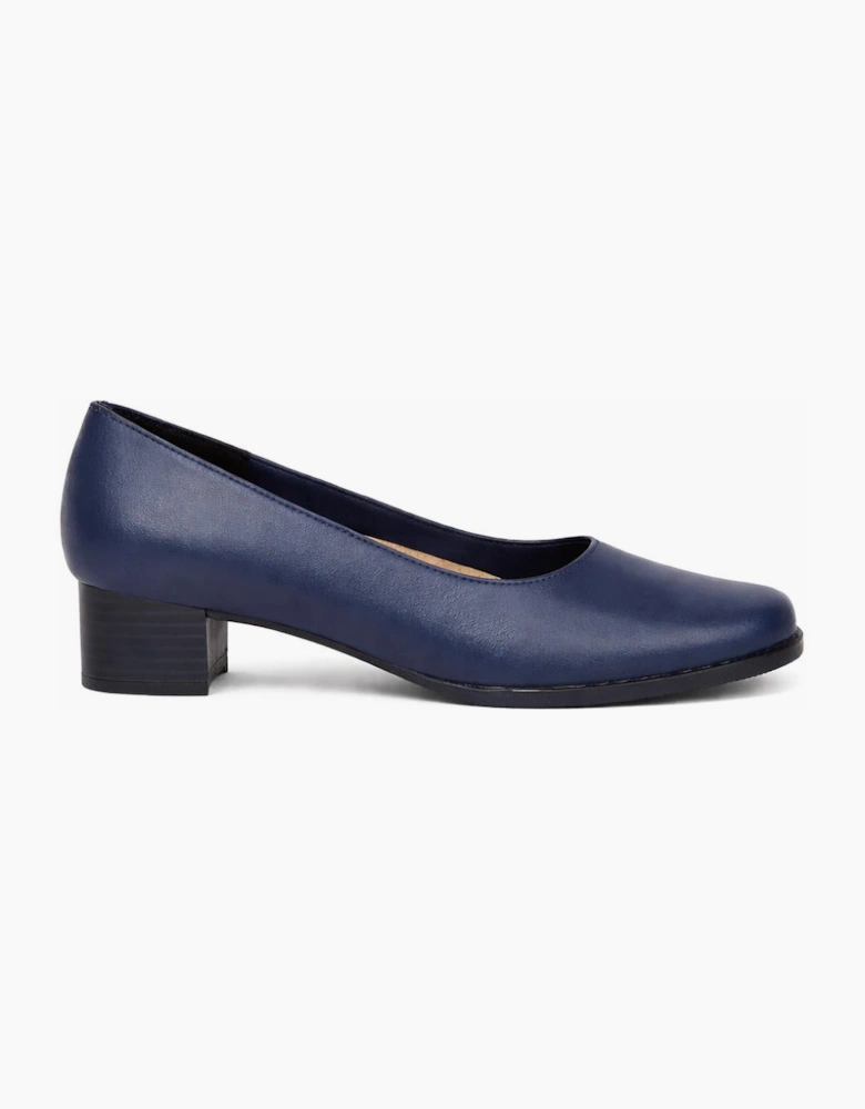 Mod Comfys L989 Womens Court Shoes Navy