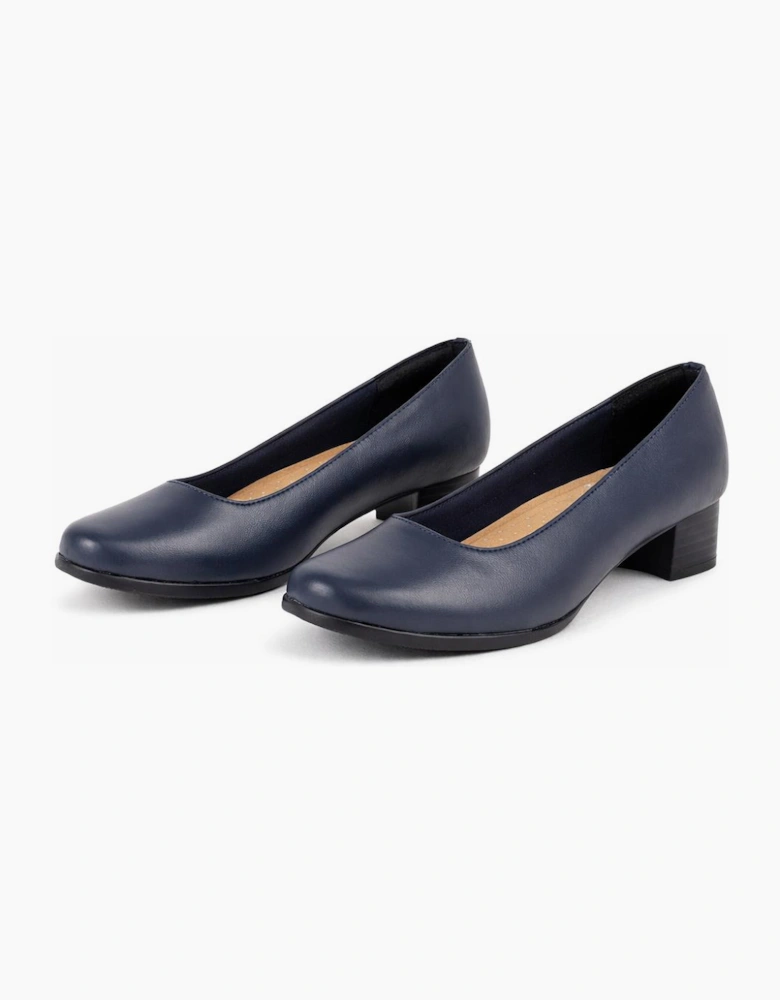 Mod Comfys L989 Womens Court Shoes Navy