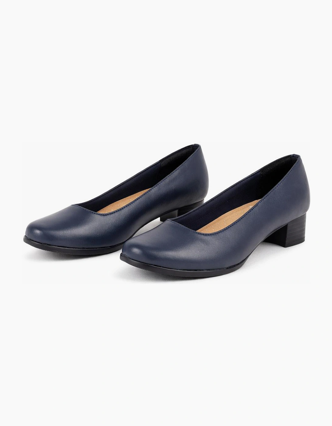 Mod Comfys L989 Womens Court Shoes Navy