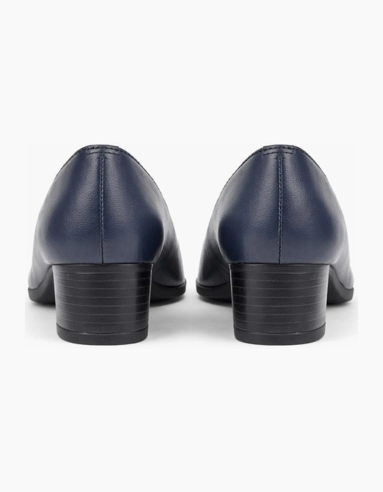 Mod Comfys L989 Womens Court Shoes Navy
