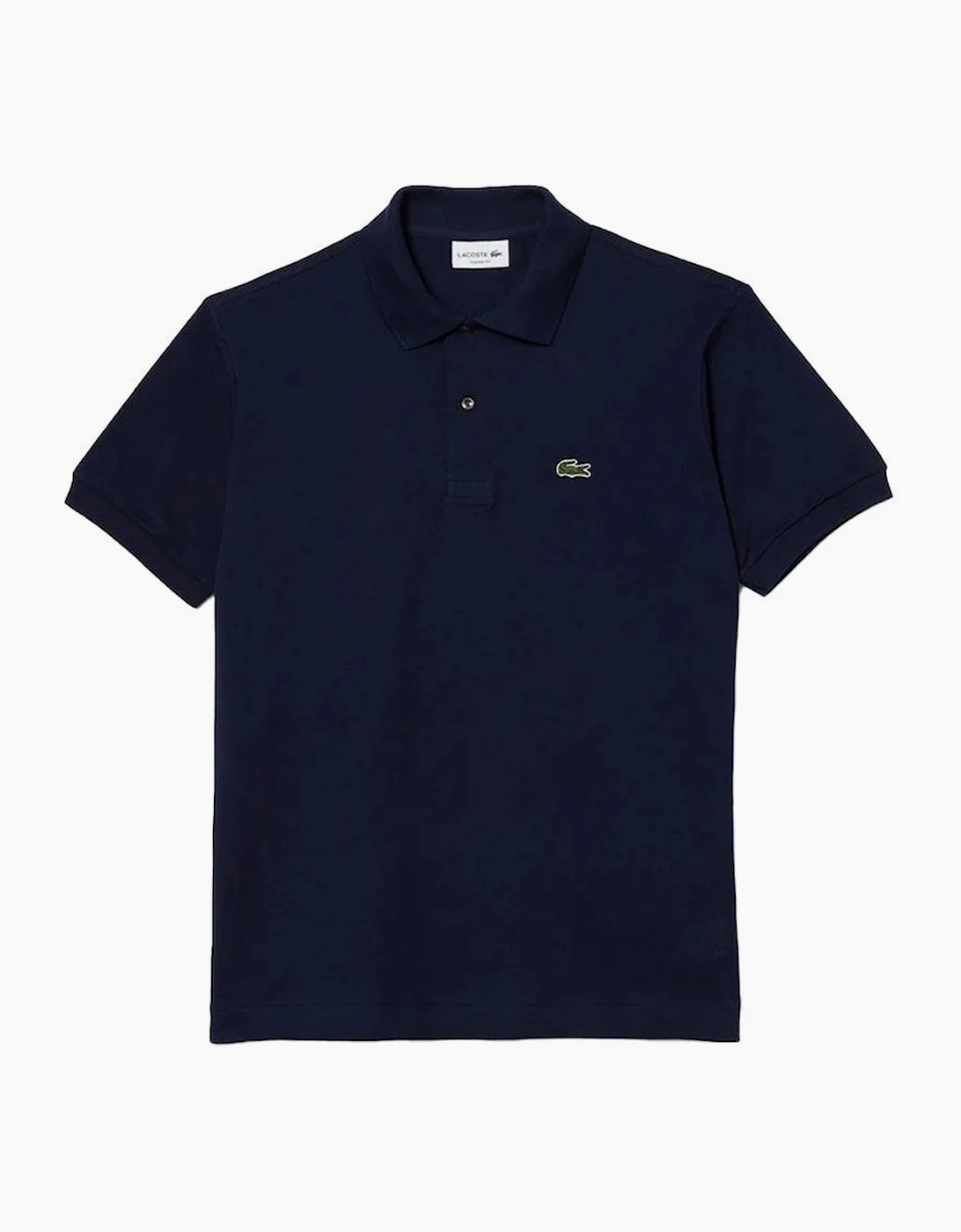 Lacoste Unisex Black Classic Fit Polo Shirt Midnight Blue  M