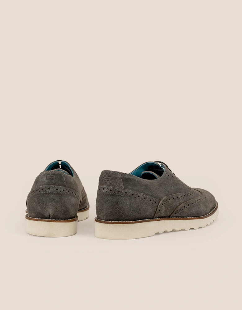 Tyler Grey Suede