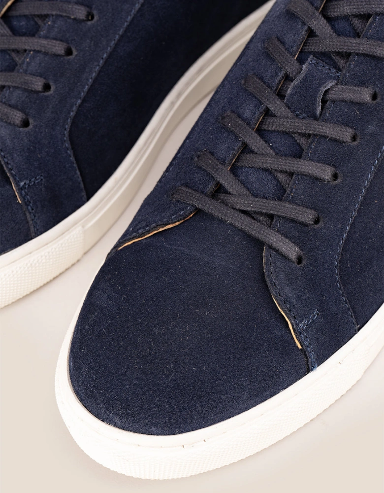 Harper Navy Suede
