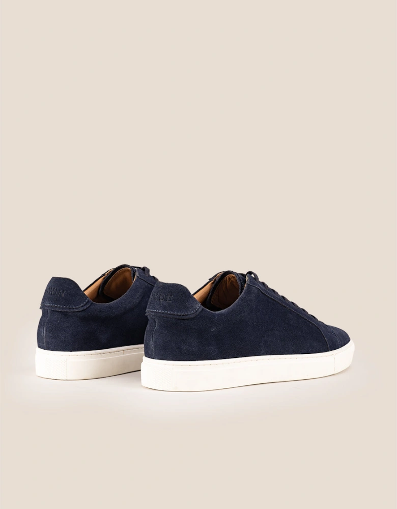 Harper Navy Suede