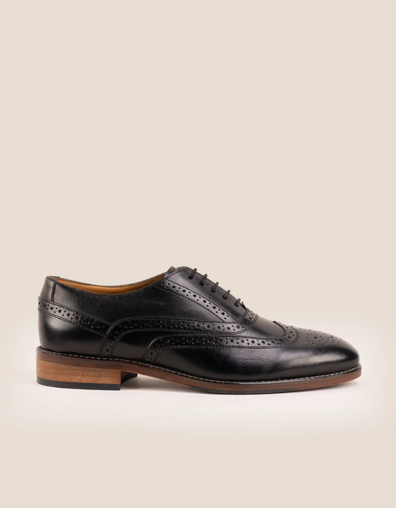 Winston Black Wide Fit