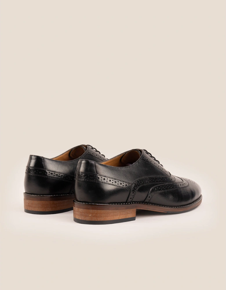Winston Black Wide Fit