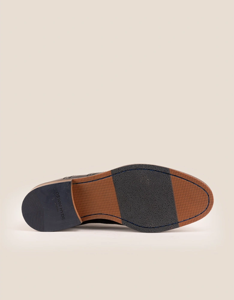 Winston Black Wide Fit
