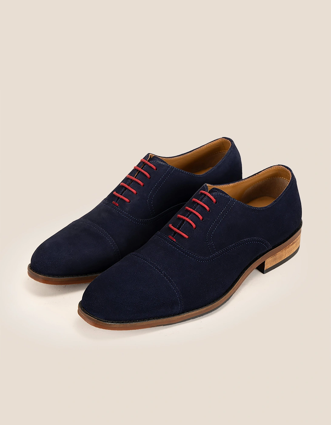 Elise Navy Suede