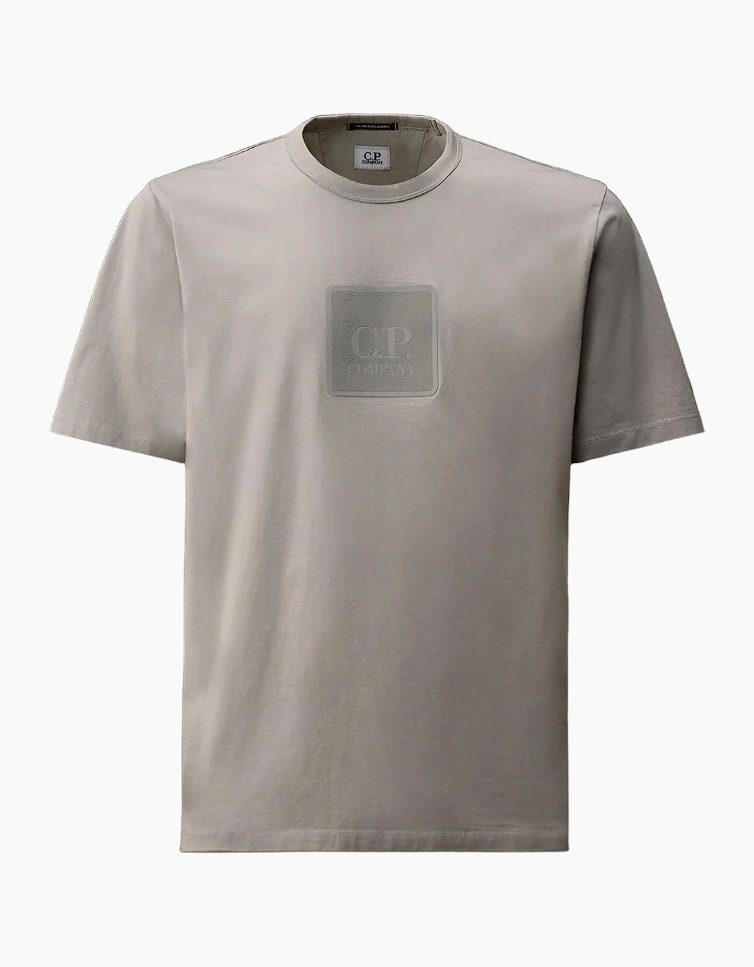 Metropolis Mercerized Jersey Logo Patch T-Shirt, 4 of 3