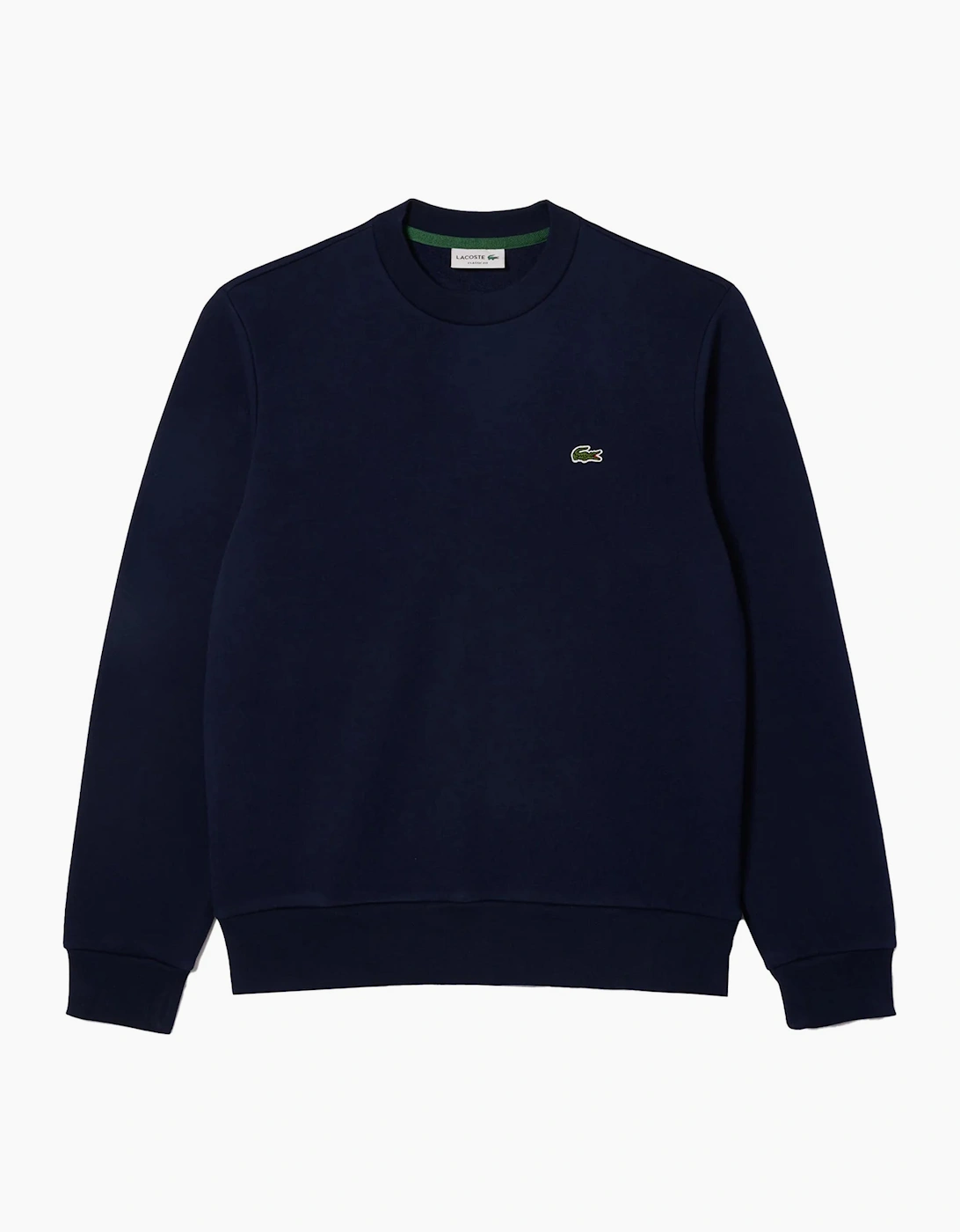 Lacoste Monochrome Crew Neck Sweater Midnight Blue