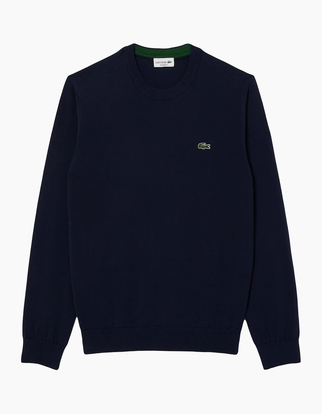 Lacoste Unisex Black Fleece Crew Sweatshirt Midnight Blue  Xxl