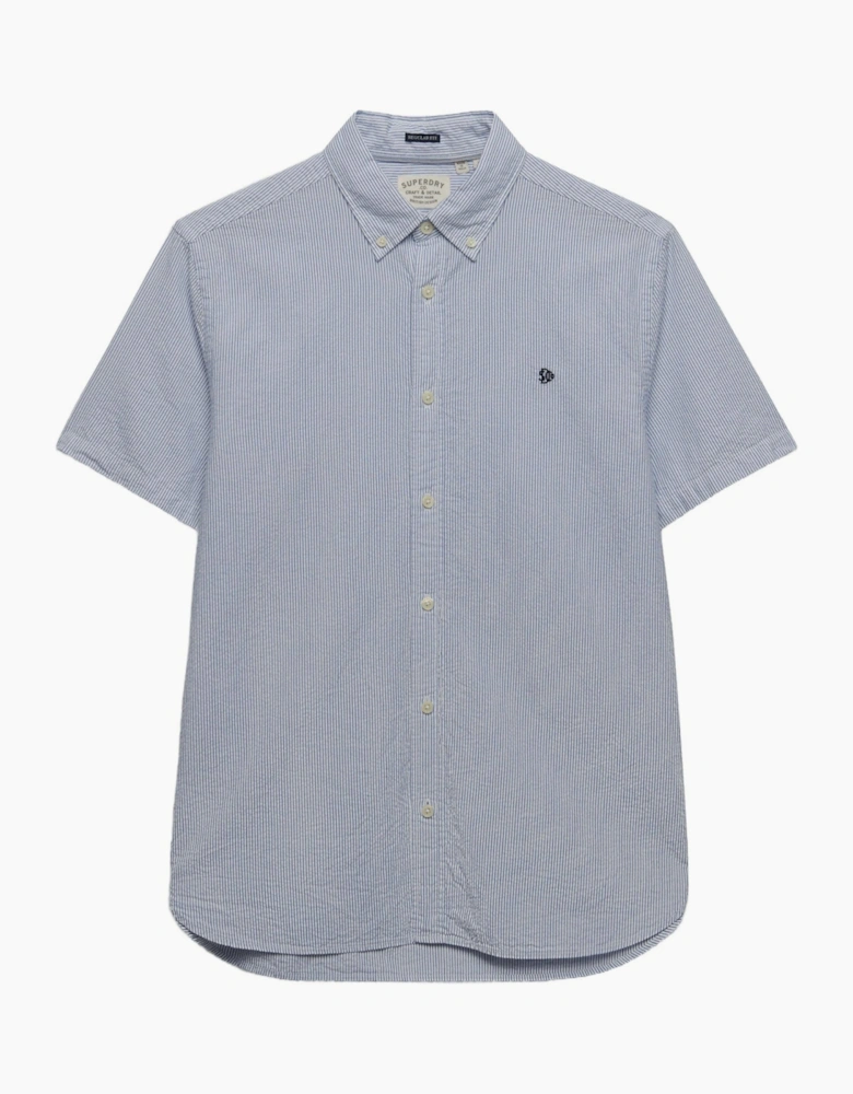 Superdry Mens Classic Seersucker Short Sleeve Shirt