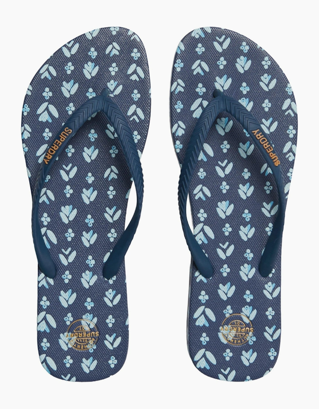 Superdry Womens Printed All Over Flip Flops