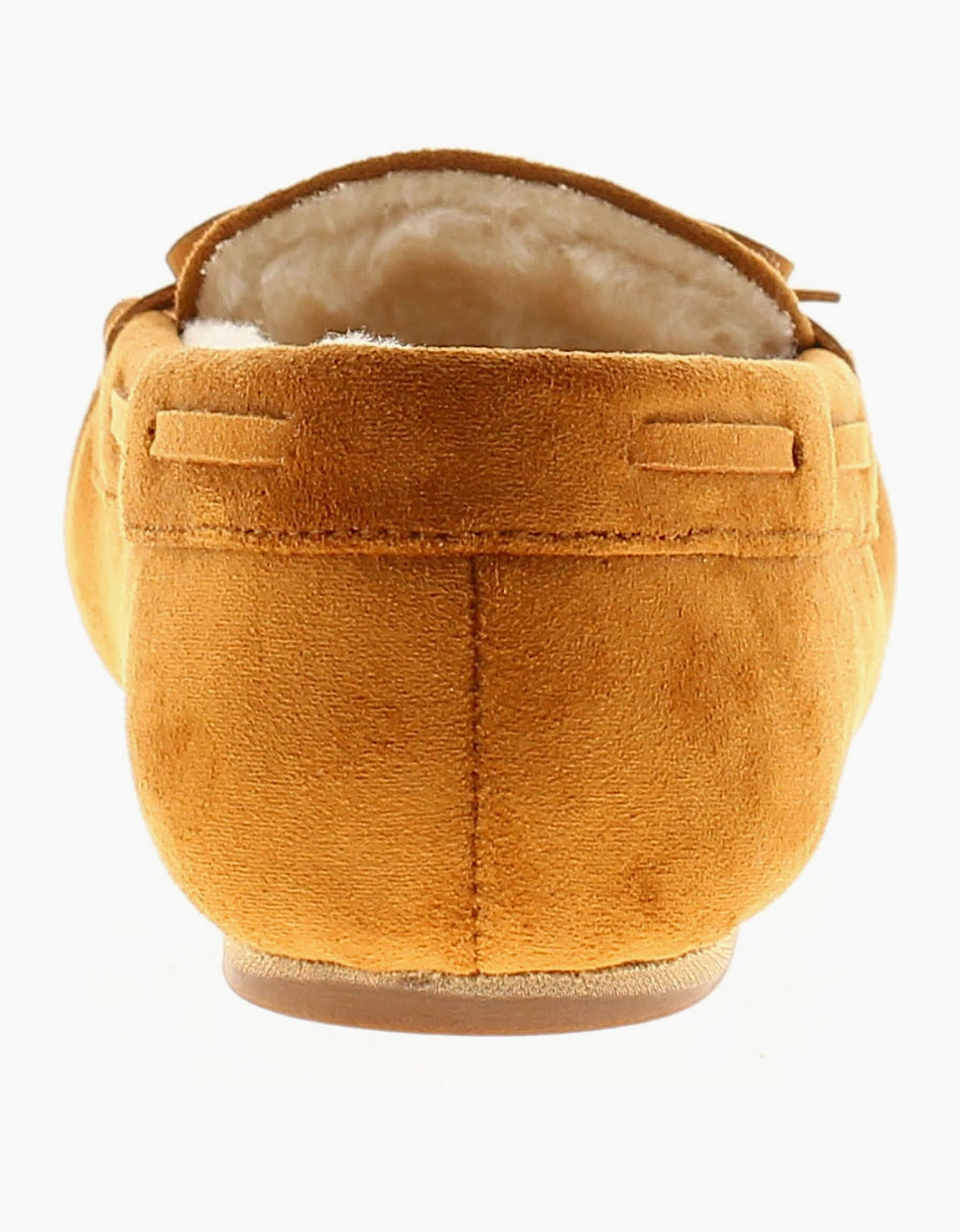 Strollers Womens Moccasin Slippers Faux Fur Matilda tan UK Size