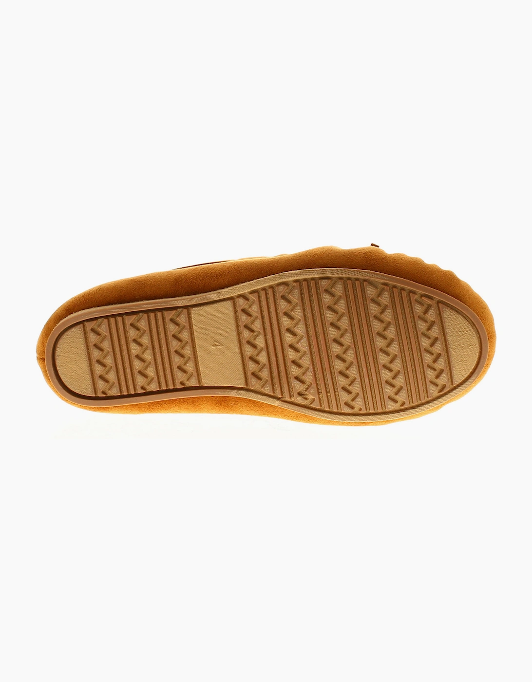 Strollers Womens Moccasin Slippers Faux Fur Matilda tan UK Size