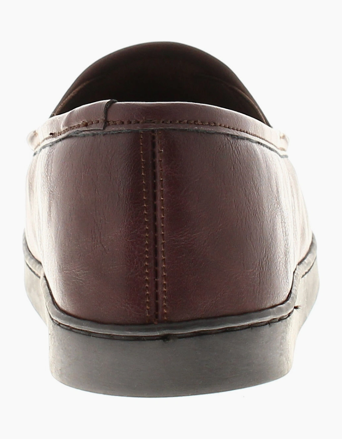 Oakdale Mens Full Slipper Memory Foam Stuart brown UK Size