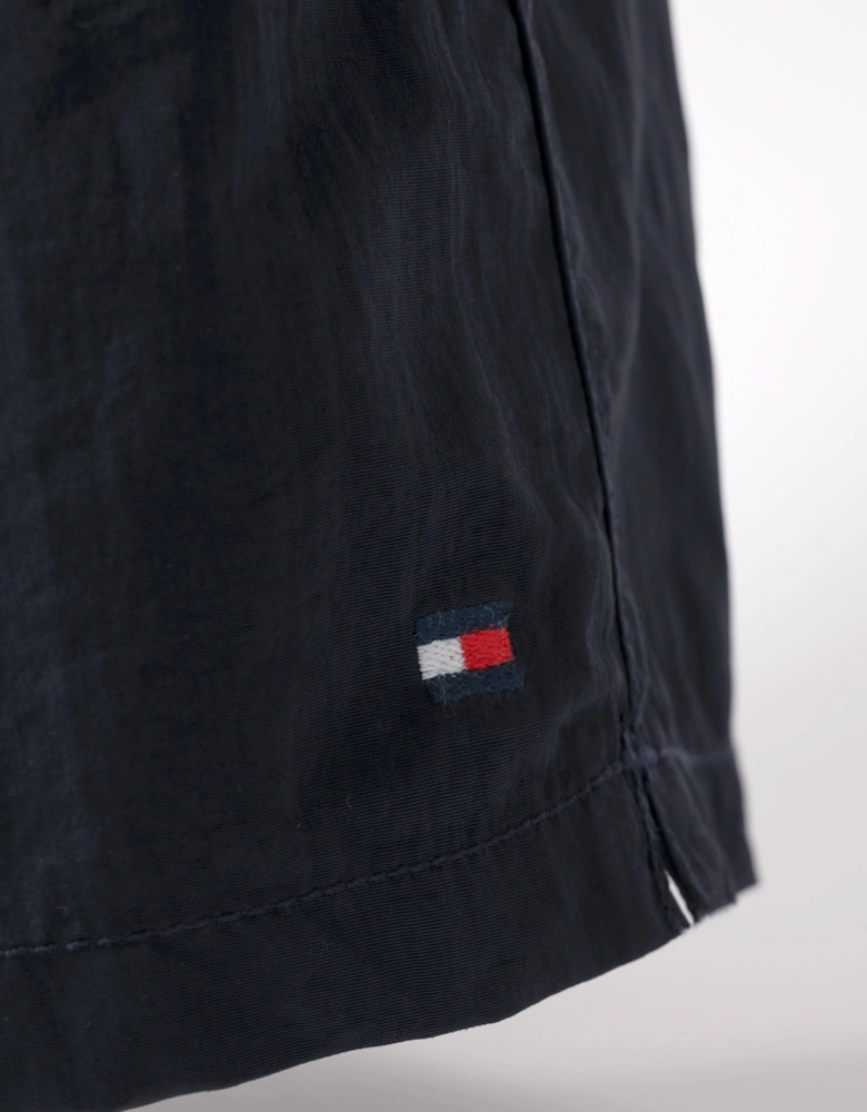 Tommy Hilfiger Solid Mens Drawstring Swimming Shorts - Desert Sky