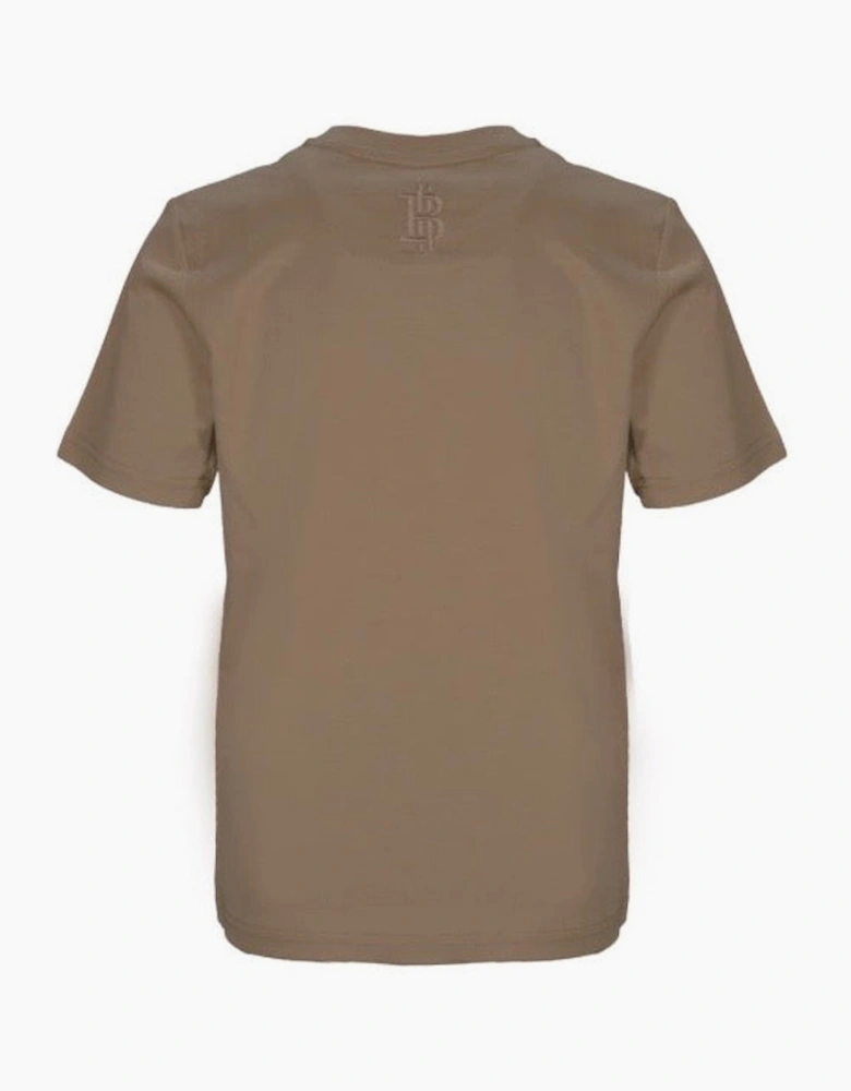 Boys Beige Sand Wave Top