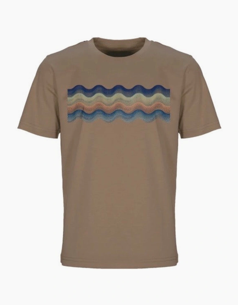 Boys Beige Sand Wave Top