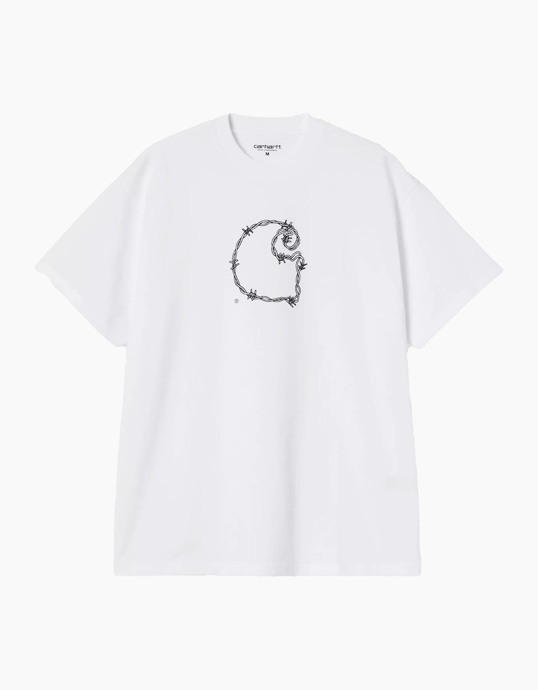 Carhartt WIP S/S Barbwire C T-Shirt White