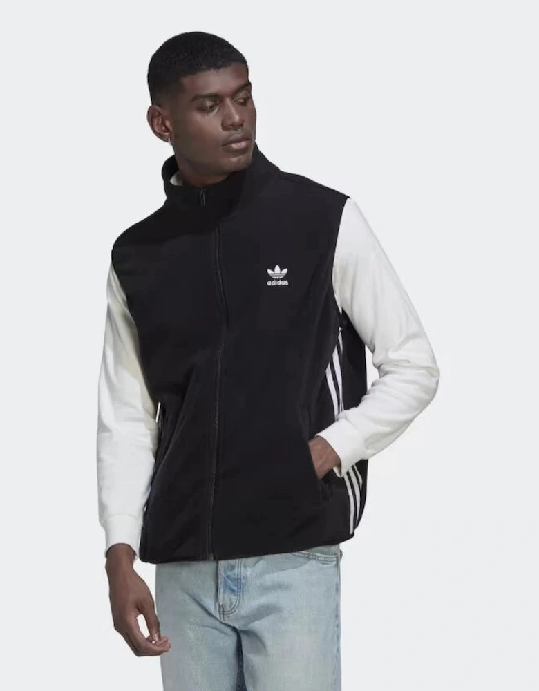 Adidas Originals Adicolor 3S Fleece Vest Black