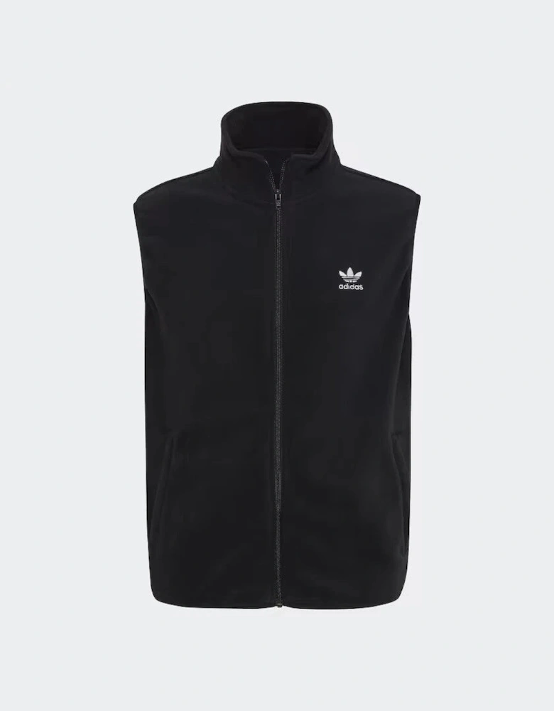 Adidas Originals Adicolor 3S Fleece Vest Black